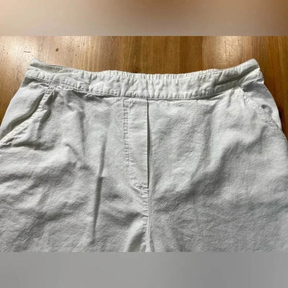 Womens High Rise Wide Leg %100  cotton Pants Size XL - Picture 8 of 9